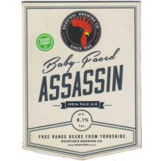 Roosters Brewery Assassin Vegan Friendly Pump Clip